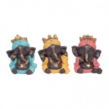 Set de 3 figuras de Ganesha...