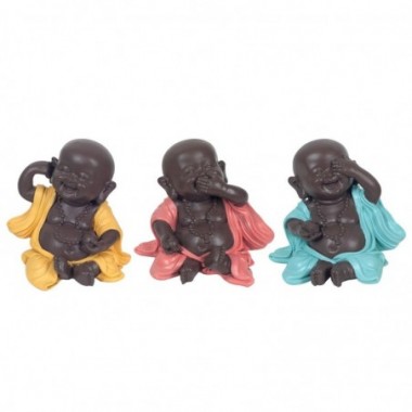 Set de 3 figuras de Buddhas...