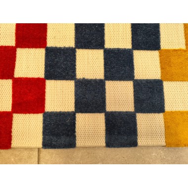 Alfombra geométrica de exterior 160 x 230 cm