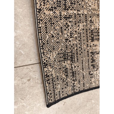 Alfombra de exterior estampado de palmeras 150 x 80 cm