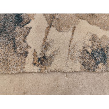 Alfombra con estampado floral 150 x 80 cm
