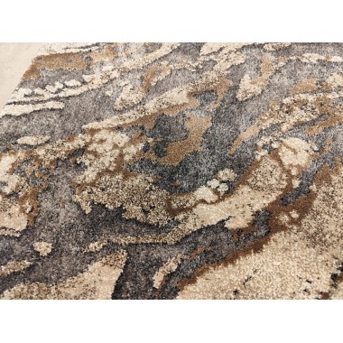 Alfombra de pelo simil mármol 150 x 80 cm