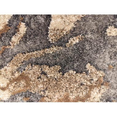 Alfombra de pelo simil mármol 150 x 80 cm