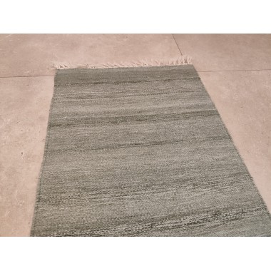 Alfombra jaspeada verde 120 x 60 cm