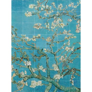 Cuadro decorativo reversible original IXXI - Flores japonesas
