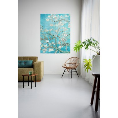 Cuadro decorativo reversible original IXXI - Flores japonesas