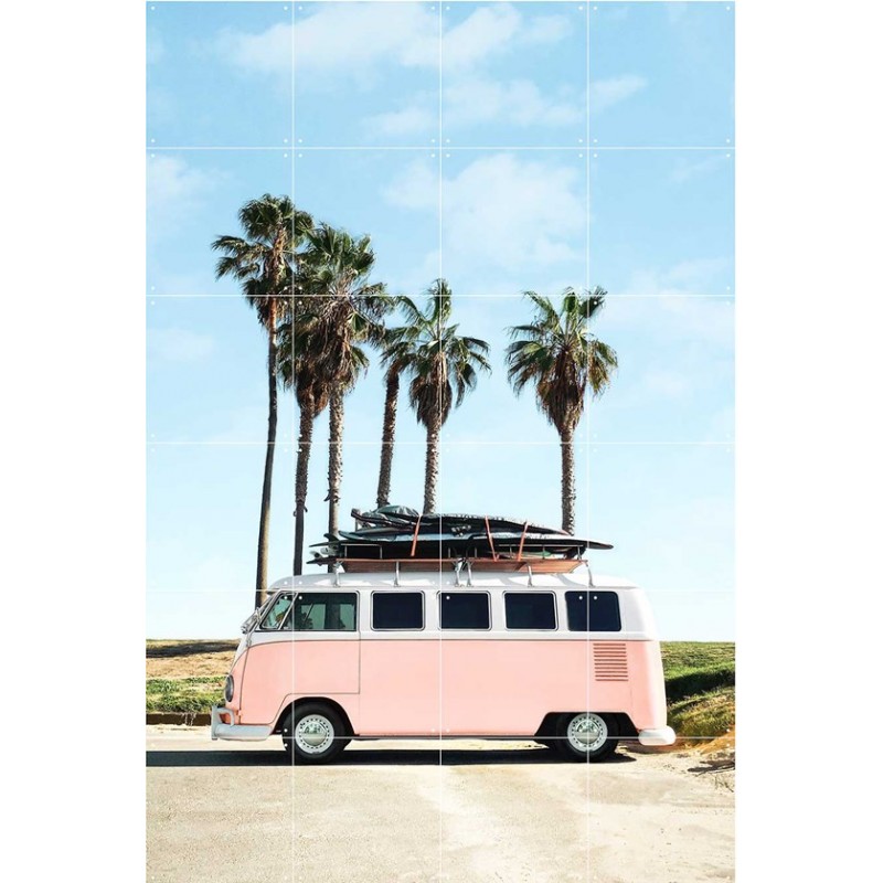 Cuadro decorativo original IXXI - Palmeras y Camper