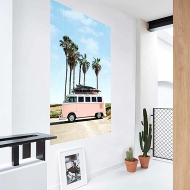 Cuadro decorativo original IXXI - Palmeras y Camper