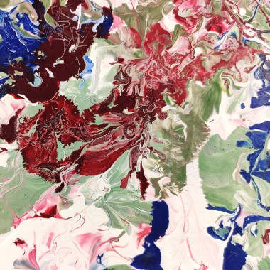 Lienzo abstracto multicolor