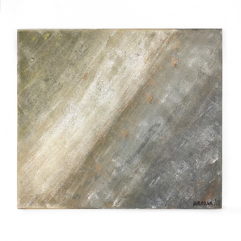 Cuadro abstracto grises